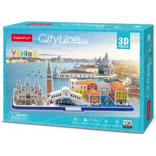 CUBIC FUN PUZZLE 3D CITY LINE WENECJA - MC269h