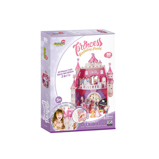 CUBIC FUN PUZZLE 3D PRINCESS BIRTHDAY PARTY - E1622h
