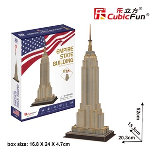 CUBIC FUN PUZZLE 3D EMPIRE STATE BUILDING- C246H 2