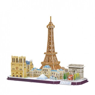 CUBIC FUN PUZZLE 3D CITY LINE PARIS - MC254H 3