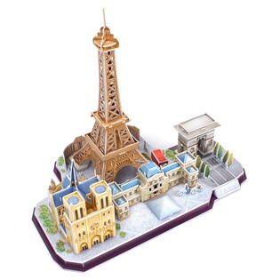 CUBIC FUN PUZZLE 3D CITY LINE PARIS - MC254H 8