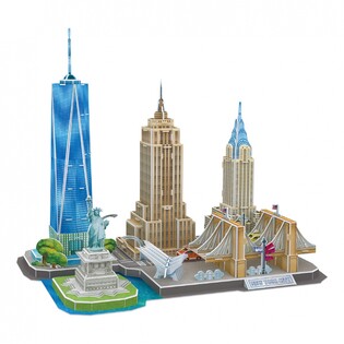 CUBIC FUN PUZZLE 3D CITY LINE NEW YORK CITY - MC255H 3