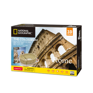 CUBIC FUN PUZZLE 3D NATIONAL GEOGRAPHIC THE COLOSSEUM - DS0976H.
