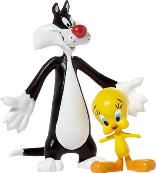 NC CROCE ZESTAW 2 FIGUREK ZWARIOWANE MELODIE - SYLWESTER I TWEETY (LT 4806-V2)
 2