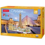 CUBIC FUN PUZZLE 3D CITY LINE PARIS - MC254H