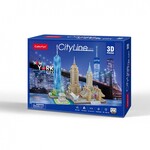 CUBIC FUN PUZZLE 3D CITY LINE NEW YORK CITY - MC255H