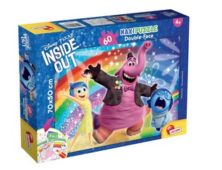 PUZZLE DWUSTRONNE MAXI 60 EL. INSIDE OUT
