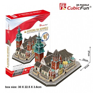 CUBIC FUN PUZZLE 3D KATEDRA NA WAWELU  - MC226H 3
