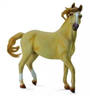 COLLECTA KOŃ MUSTANG LIGHT PALOMINO 1:12 (DELUXE)