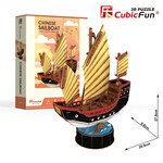 PUZZLE 3D ŻAGLOWIEC CHINESE SAILBOAT - T4033H