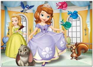 LISCIANI PUZZLE DWUSTRONNE 108EL. SOFIA 2