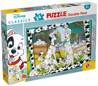 LISCIANI PUZZLE DWUSTRONNE PLUS 24 EL. 