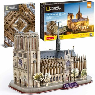 CUBIC FUN PUZZLE 3D NATIONAL GEOGRAPHIC NOTRE DAME
 3