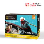 CUBIC FUN PUZZLE 3D NATIONAL GEOGRAPHIC WENECJA PLAC ŚWIĘTEGO MARKA - DS0980H