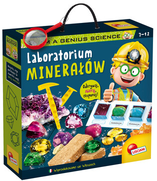 LISCIANI I"M GENIUS LABORATORIUM MINERAŁÓW