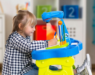 LISCIANI CAROTINA BIURKO Z PROJEKTOREM LED 3