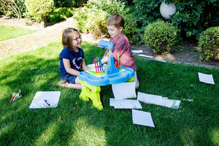 LISCIANI CAROTINA BIURKO Z PROJEKTOREM LED 11