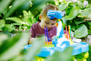 LISCIANI CAROTINA BIURKO Z PROJEKTOREM LED 14