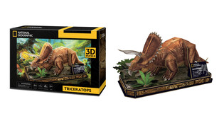 CUBIC FUN PUZZLE 3D NATIONAL GEOGRAPHIC TRICERATOPS 2
