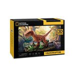 CUBIC FUN PUZZLE 3D NATIONAL GEOGRAPHIC WELOCIRAPTOR
