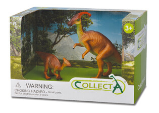 COLLECTA ZESTAW 2 DINOZAURÓW W OPAKOWANIU.