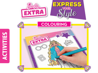 LISCIANI BARBIE SKETCH BOOK EXPRESS YOUR STYLE 4
