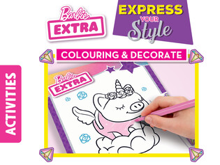 LISCIANI BARBIE SKETCH BOOK EXPRESS YOUR STYLE 5
