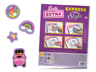 LISCIANI BARBIE SKETCH BOOK EXPRESS YOUR STYLE 8