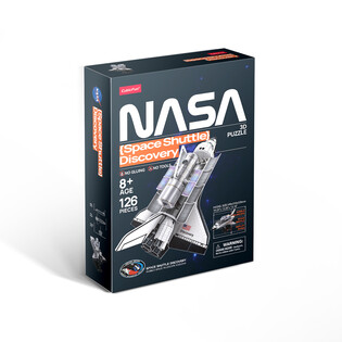 CUBIC FUN PUZZLE 3D NASA SPACE SHUTTLE DISCOVERY