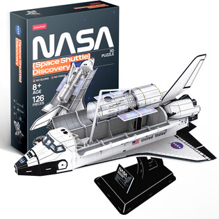 CUBIC FUN PUZZLE 3D NASA SPACE SHUTTLE DISCOVERY 2