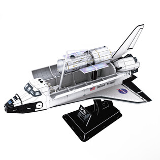 CUBIC FUN PUZZLE 3D NASA SPACE SHUTTLE DISCOVERY 3