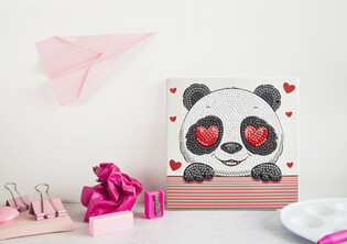 DIAMOND DOTZ DOTZ BOX PANDA LOVE 3