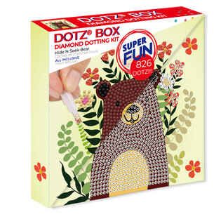 DIAMOND DOTZ DOTZ BOX HIDE N SEEK BEAR