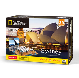 CUBIC FUN PUZZLE 3D NATIONAL GEOGRAPHIC SYDNEY