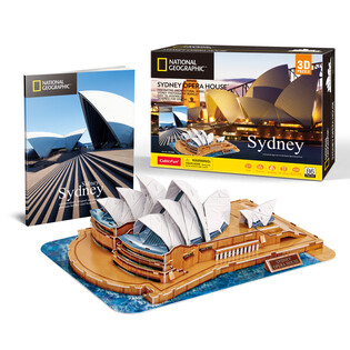 CUBIC FUN PUZZLE 3D NATIONAL GEOGRAPHIC SYDNEY 3