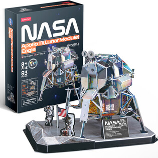 CUBIC FUN PUZZLE 3D MODUŁ KSIĘŻYCOWY APOLLO 11 2