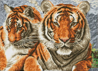 DIAMOND DOTZ ADULTS TIGERS 2