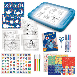 LISCIANI STITCH SZKOŁA RYSOWANIA  Z TABLICĄ LED. 3