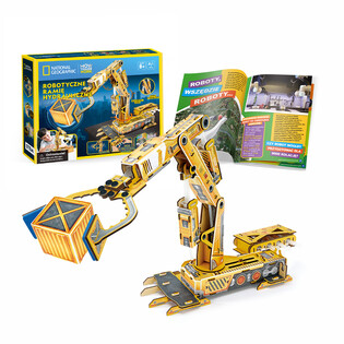 CUBIC FUN NATIONAL GEOGRAPHIC STEM ROBOTYCZNE RAMIĘ HYDRAULICZNE 3