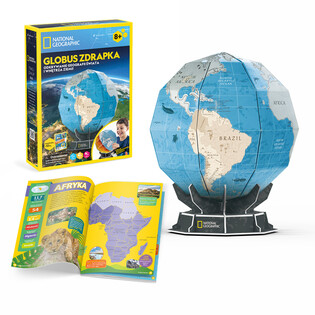 CUBIC FUN NATIONAL GEOGRAPHIC STEM GLOBUS ZDRAPKA 3