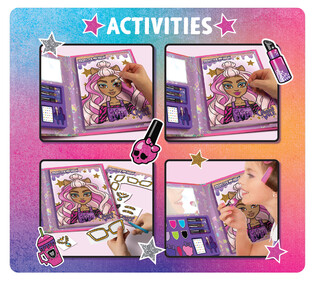 LISCIANI MONSTER HIGH SKETCHBOOK FANTASTIC MAKE-UP 3