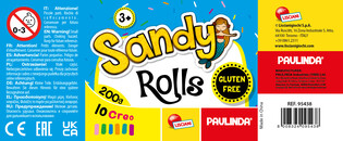 LISCIANI SANDY ROLKI Z PIASKIEM KINETYCZNYM 250 G MIX 2