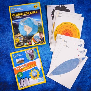 CUBIC FUN NATIONAL GEOGRAPHIC STEM GLOBUS ZDRAPKA 10