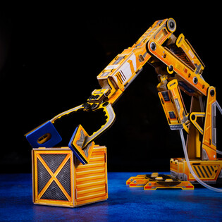 CUBIC FUN NATIONAL GEOGRAPHIC STEM ROBOTYCZNE RAMIĘ HYDRAULICZNE 8