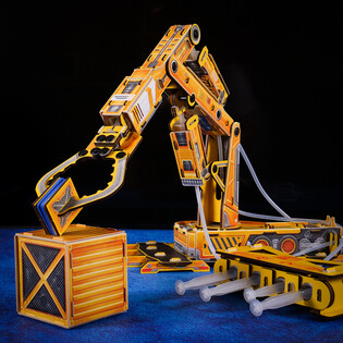 CUBIC FUN NATIONAL GEOGRAPHIC STEM ROBOTYCZNE RAMIĘ HYDRAULICZNE 9