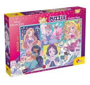 LISCIANI DISNEY PUZZLE DF PLUS 250 PRINCESS MANGA
