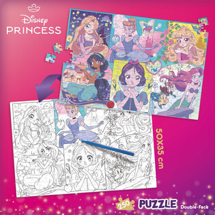 LISCIANI DISNEY PUZZLE DF PLUS 250 PRINCESS MANGA
 4