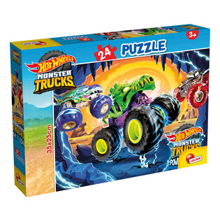 LISCIANI PUZZLE HOT WHEELS M-PLUS 24 EL.