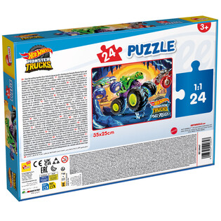 LISCIANI PUZZLE HOT WHEELS M-PLUS 24 EL. 3