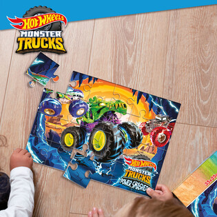 LISCIANI PUZZLE HOT WHEELS M-PLUS 24 EL. 4